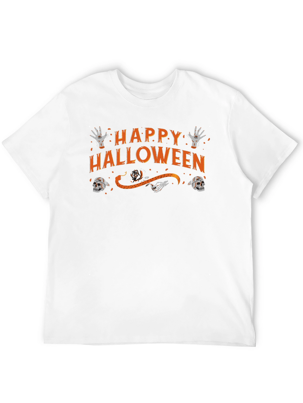 Happy Halloween Graphic Tee - Spooky Season Style