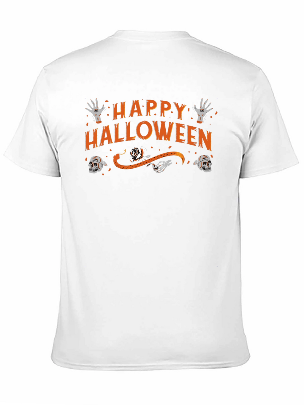 Happy Halloween Graphic Tee - Spooky Season Style