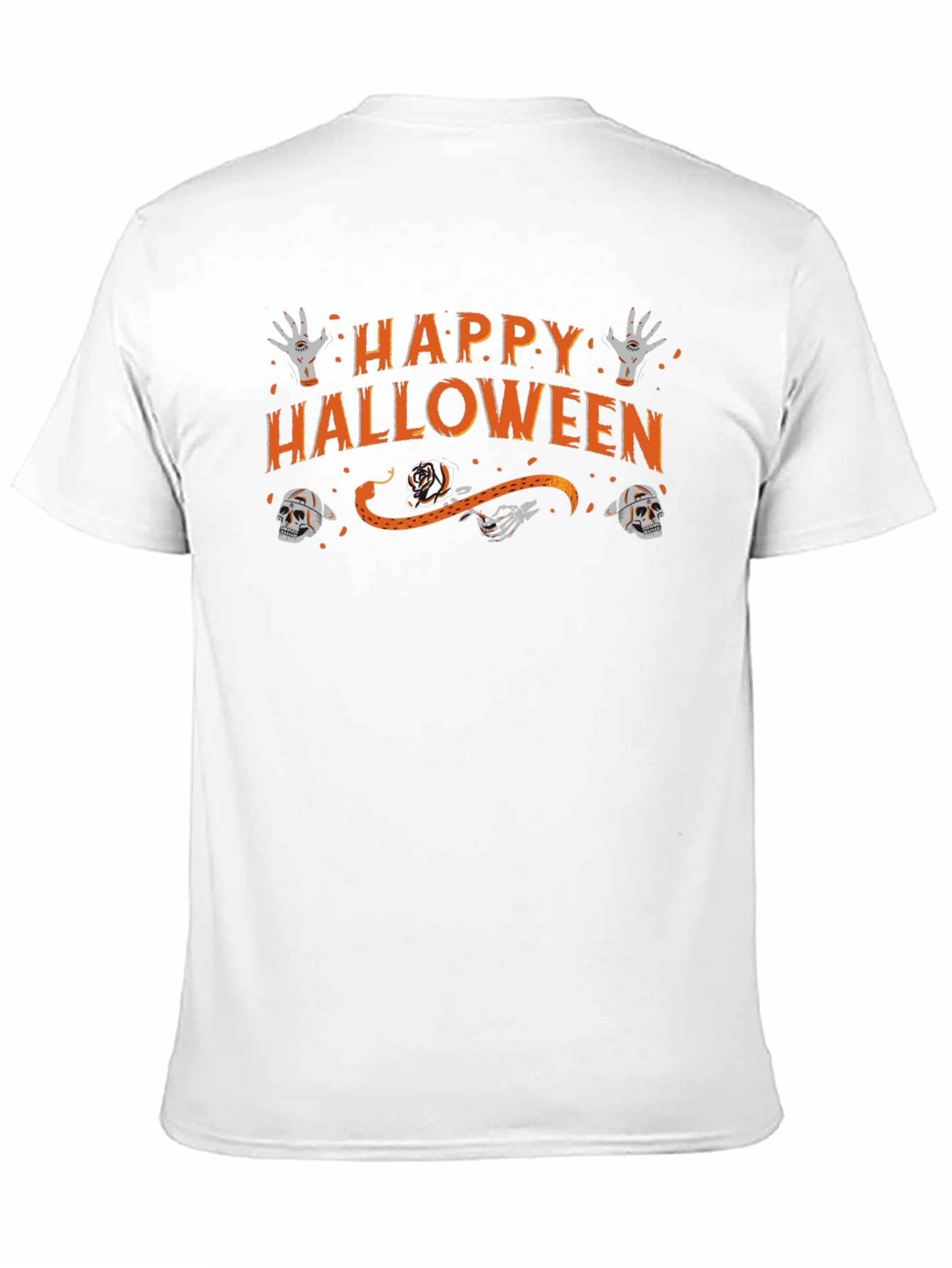 Happy Halloween Graphic Tee - Spooky Season Style