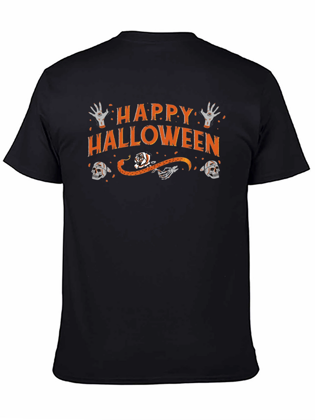 Happy Halloween Graphic Tee - Spooky Season Style