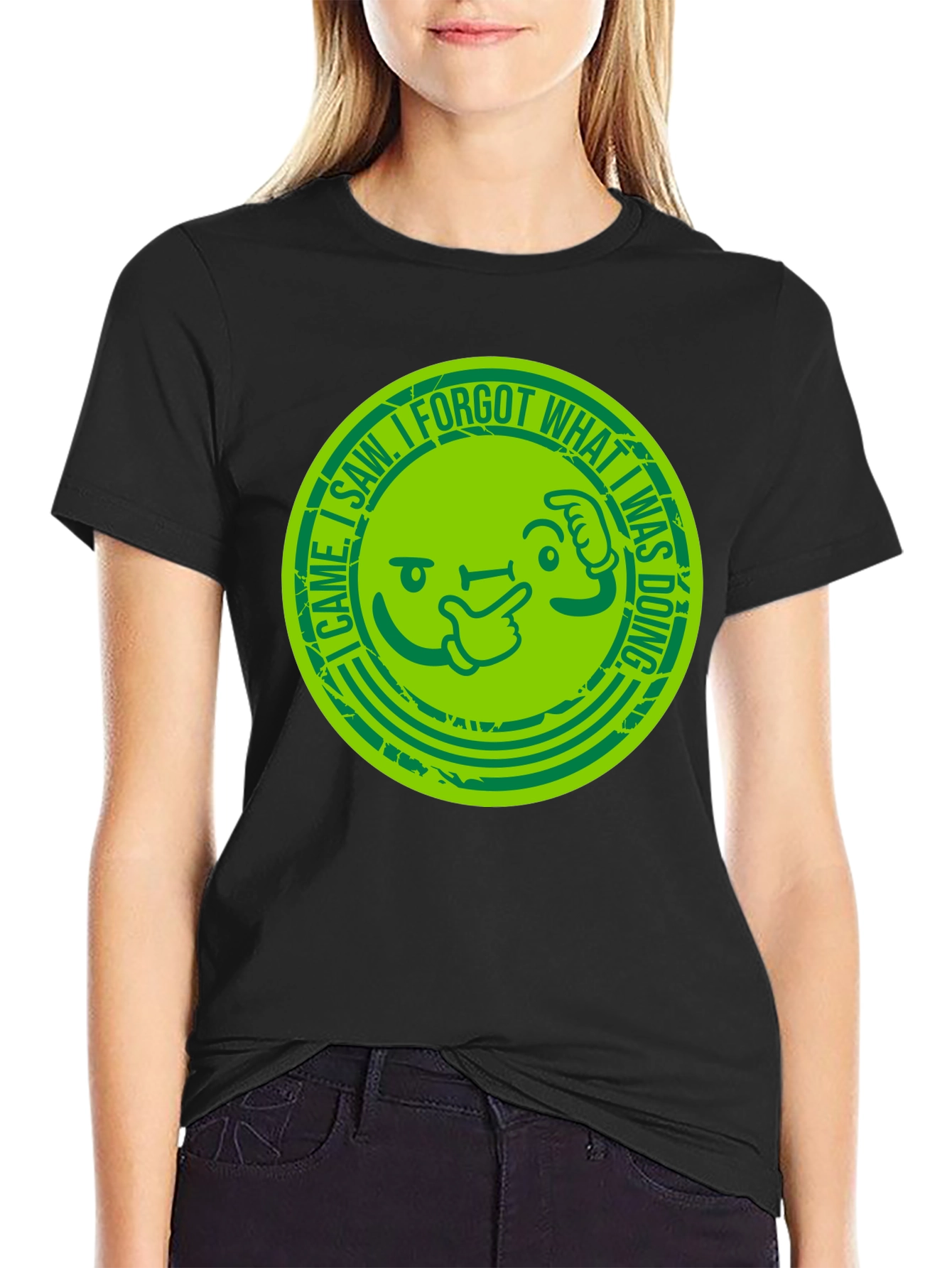 Funny I Forgot Graphic Tee - Soft Cotton Blend
