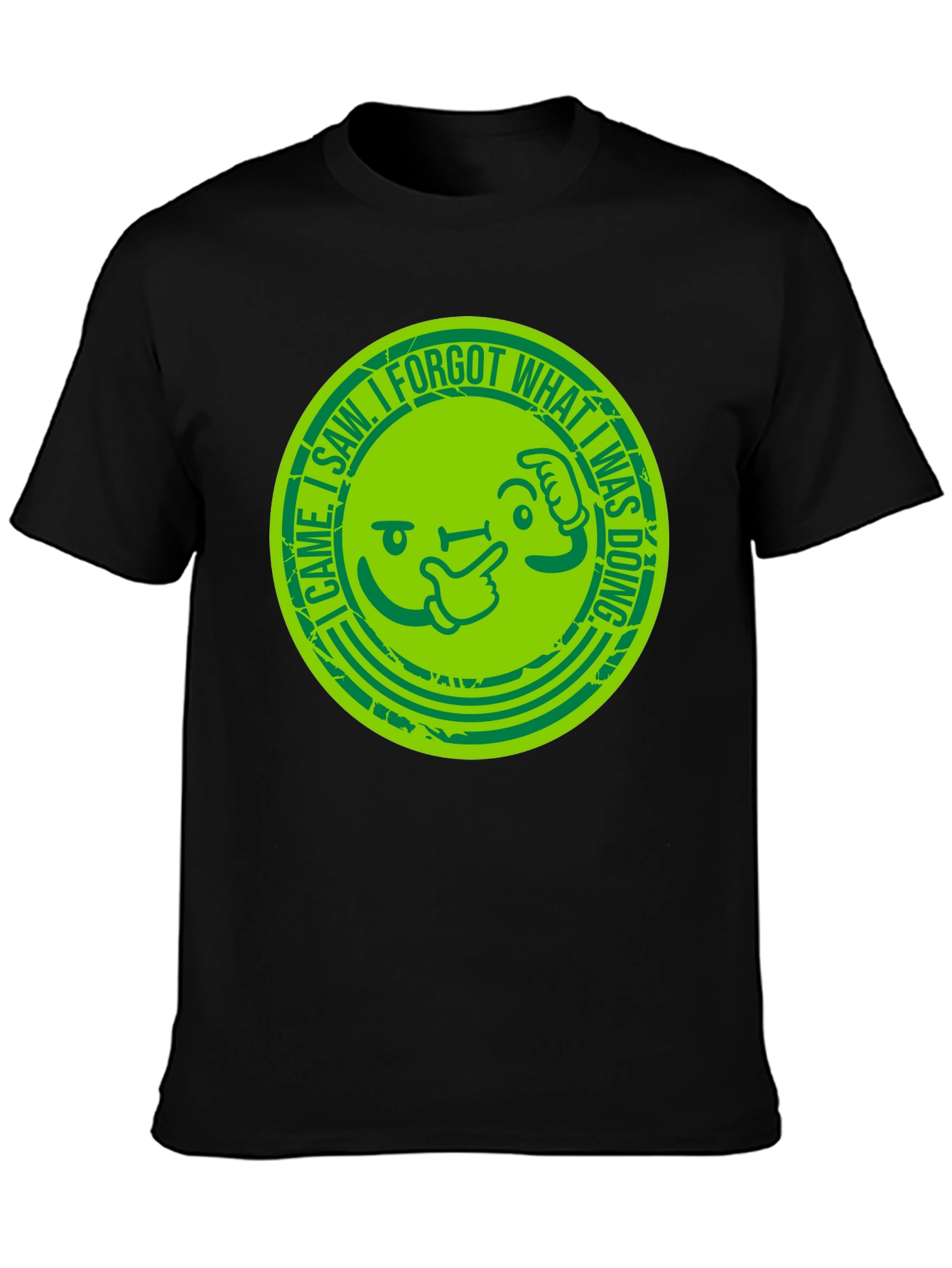 Funny I Forgot Graphic Tee - Soft Cotton Blend