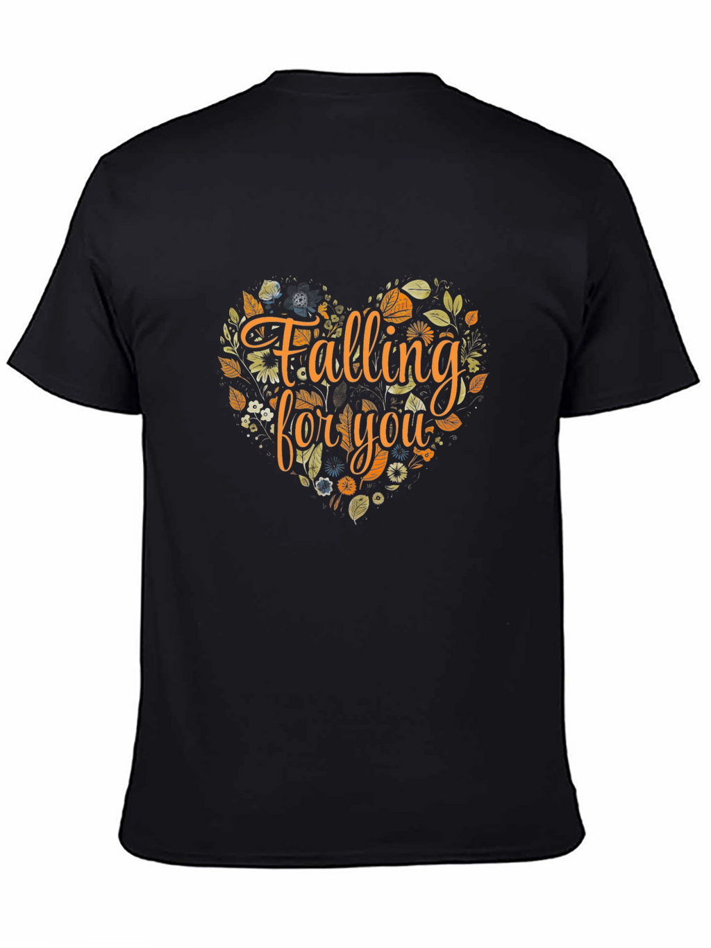Falling for You Floral Heart Graphic Tee