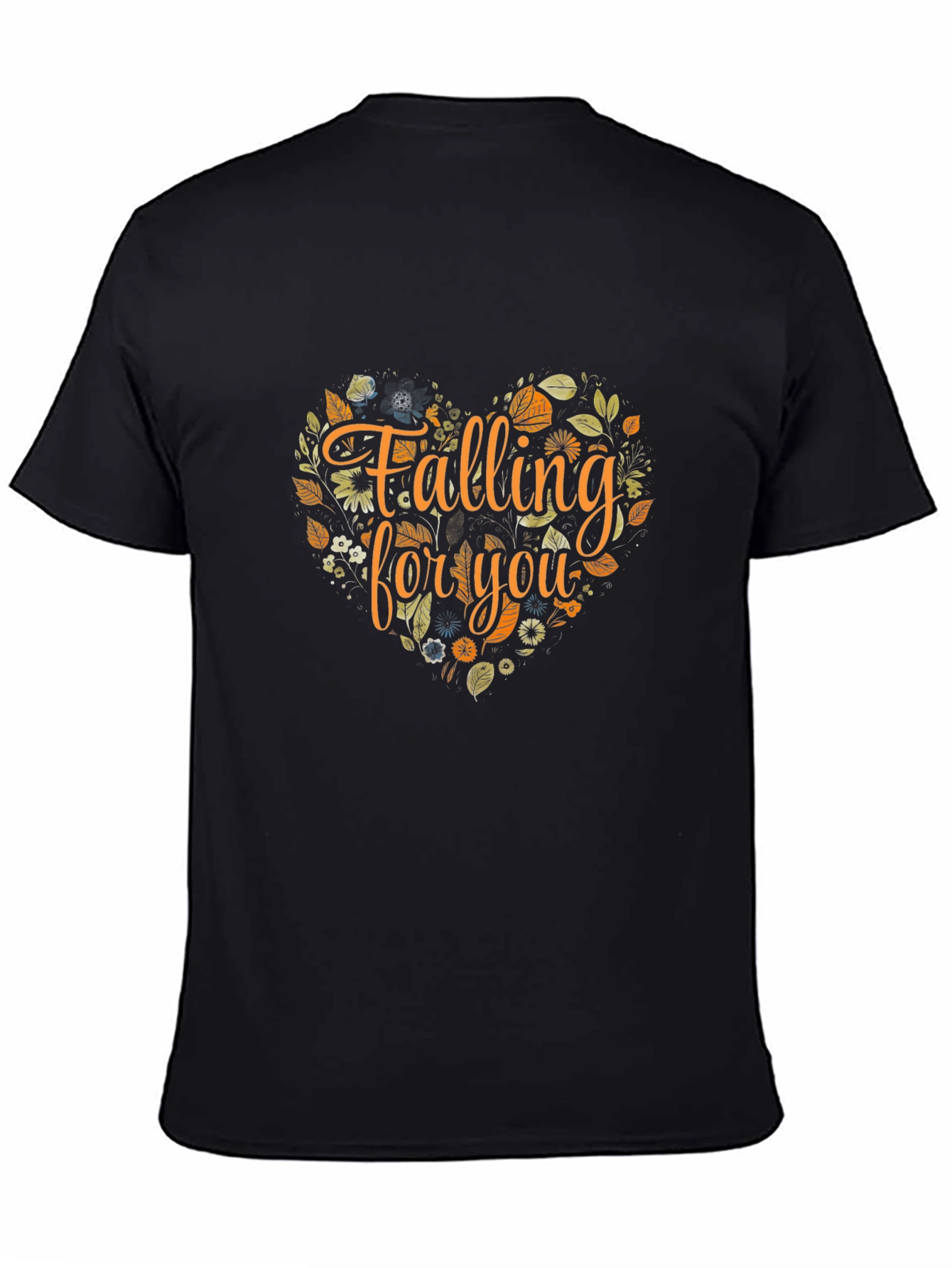 Falling for You Floral Heart Graphic Tee