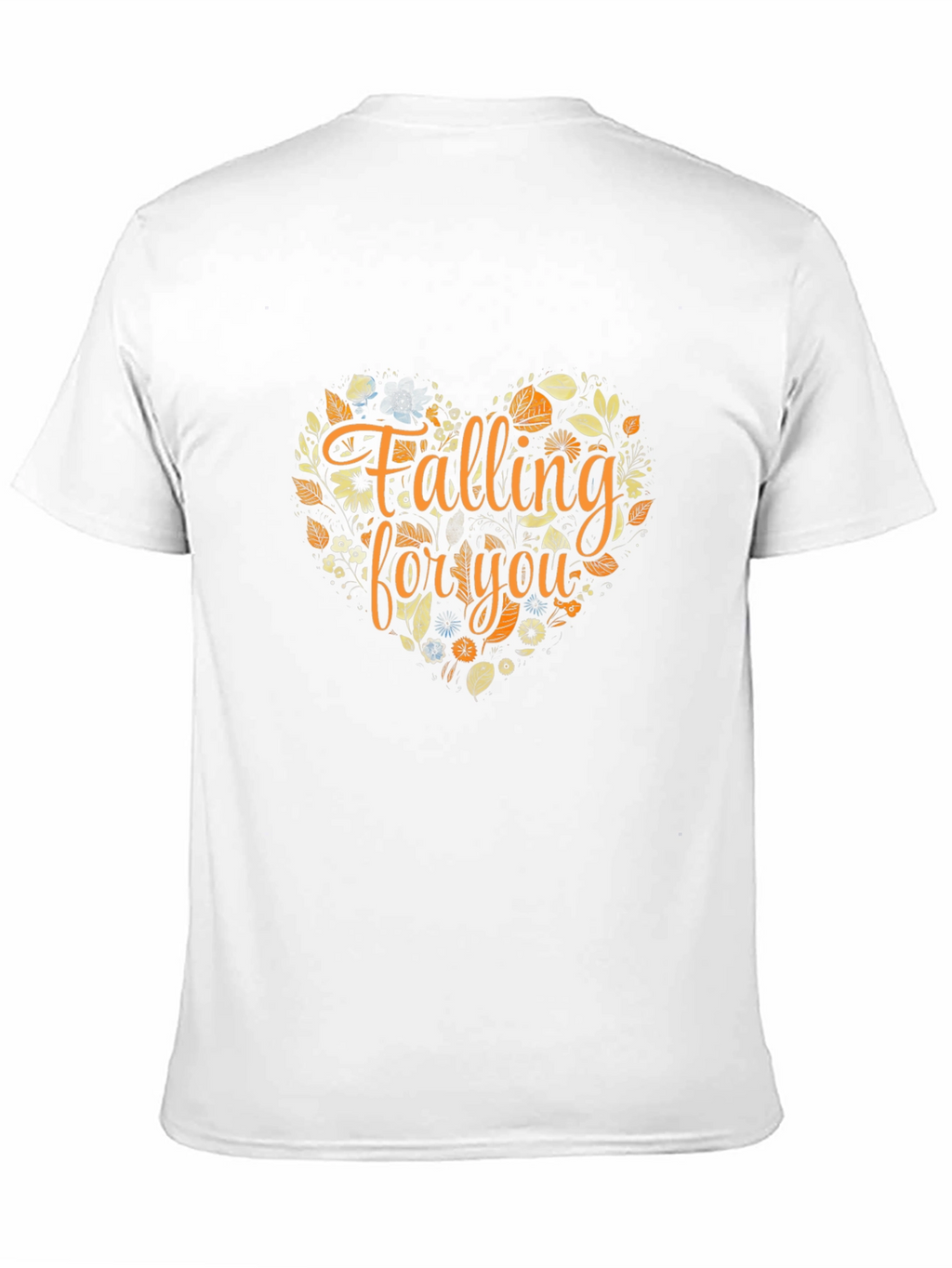 Falling for You Floral Heart Graphic Tee