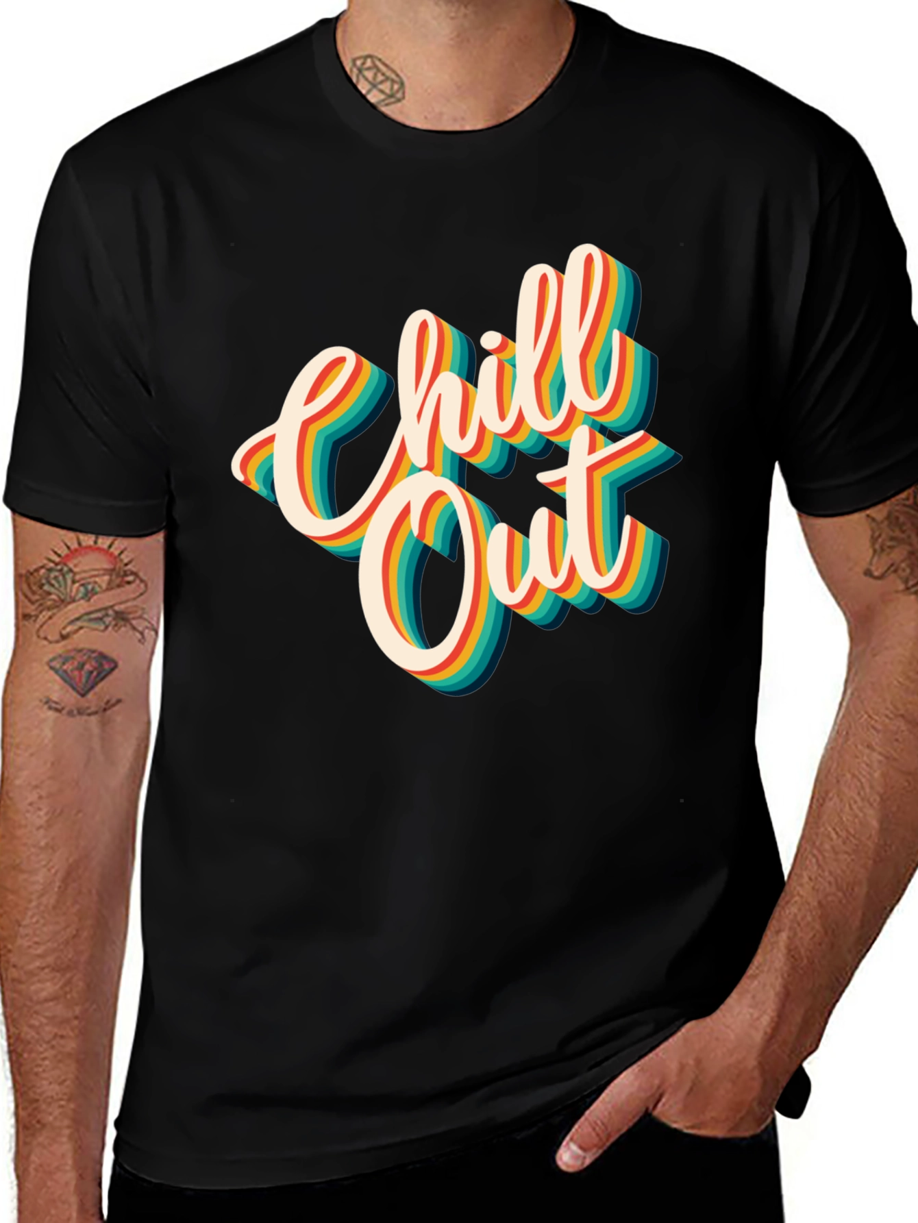Chill Out Retro T-Shirt - Comfort & Style