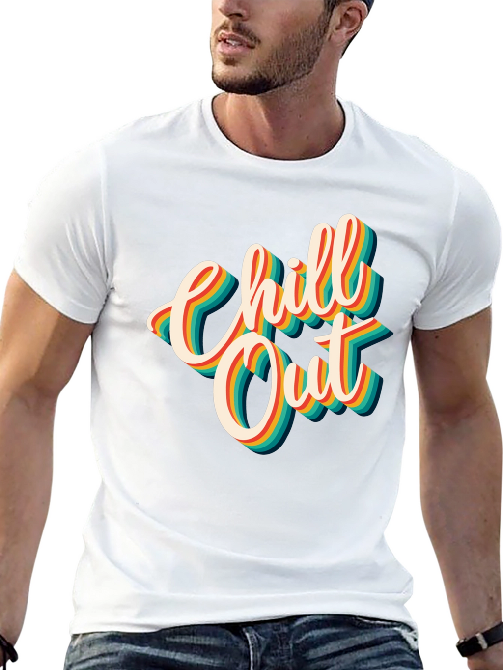 Chill Out Retro T-Shirt - Comfort & Style