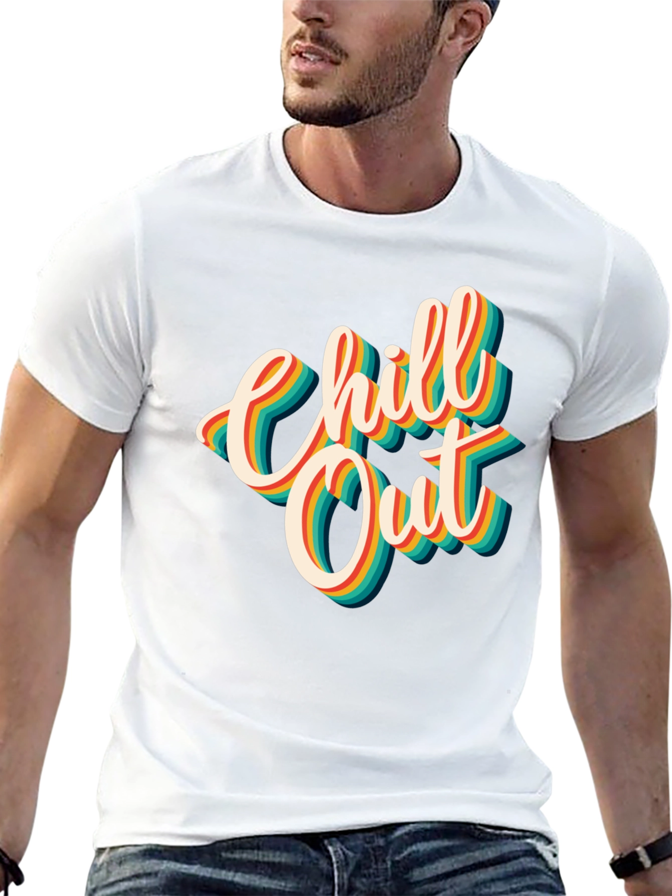 Chill Out Retro T-Shirt - Comfort & Style