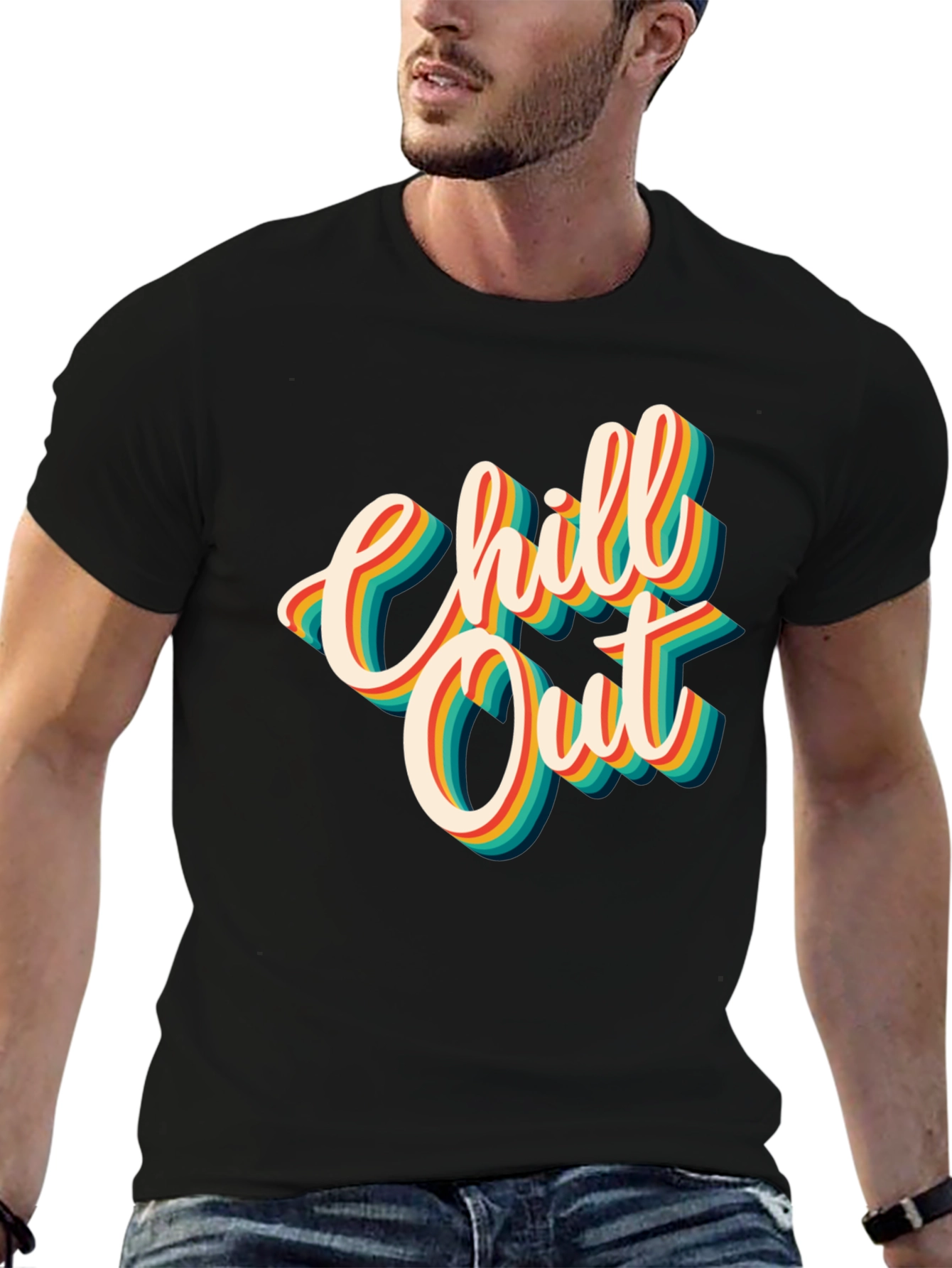 Chill Out Retro T-Shirt - Comfort & Style