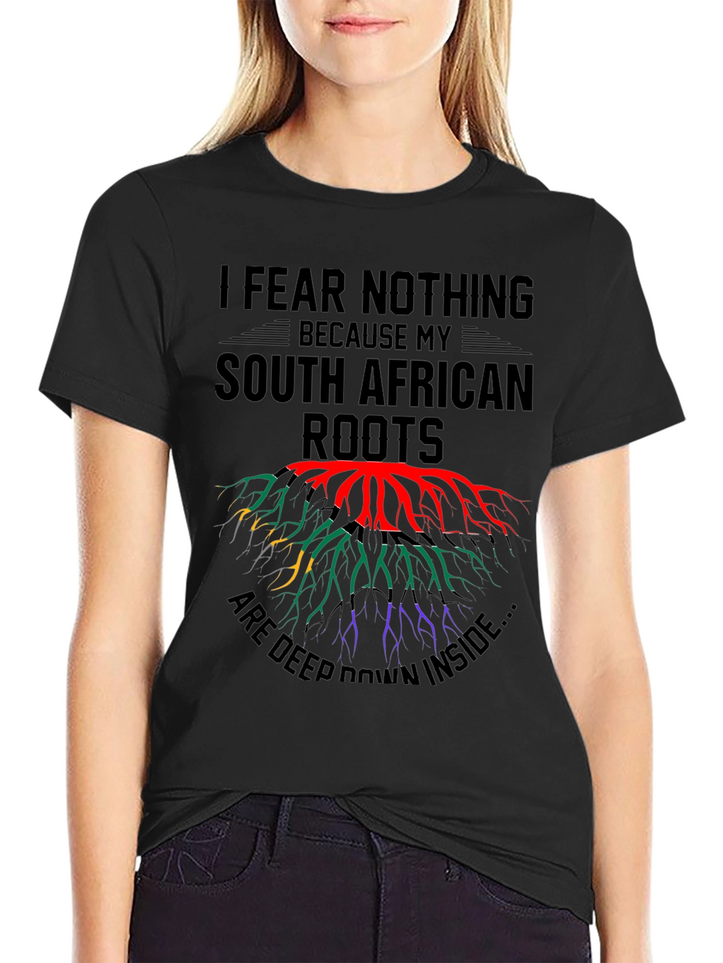 South African Roots T-Shirt - I Fear Nothing