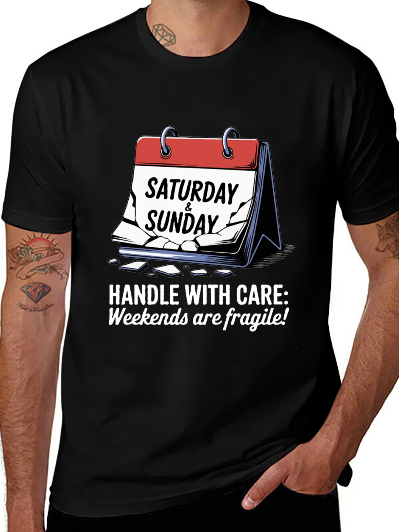 Handle Weekends with Care T-Shirt