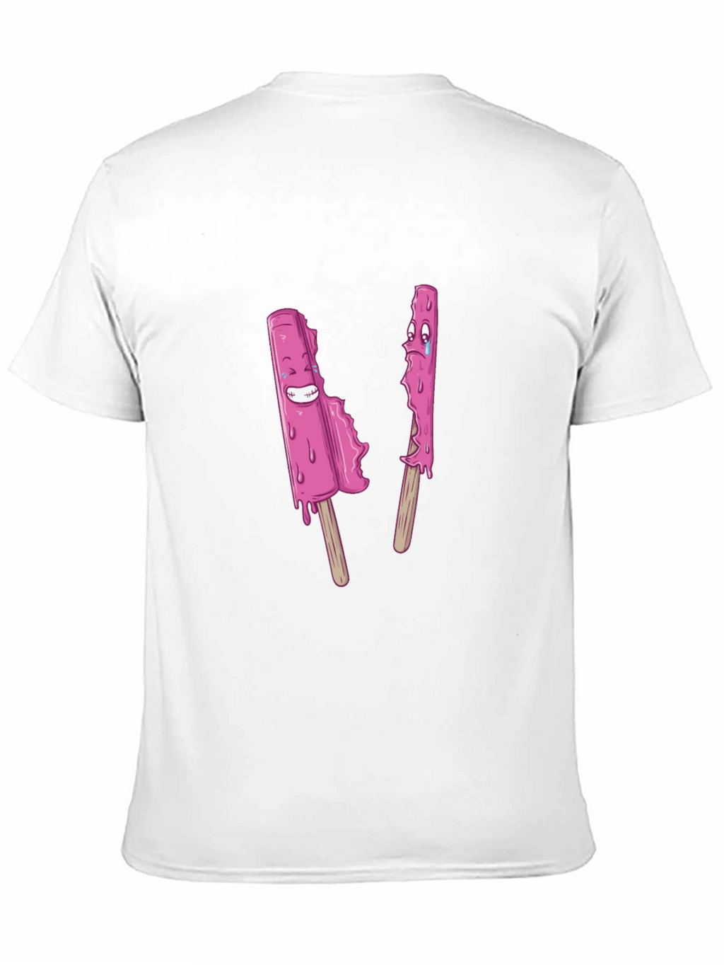 Funny Popsicle Graphic Tee - Black Unisex T-Shirt
