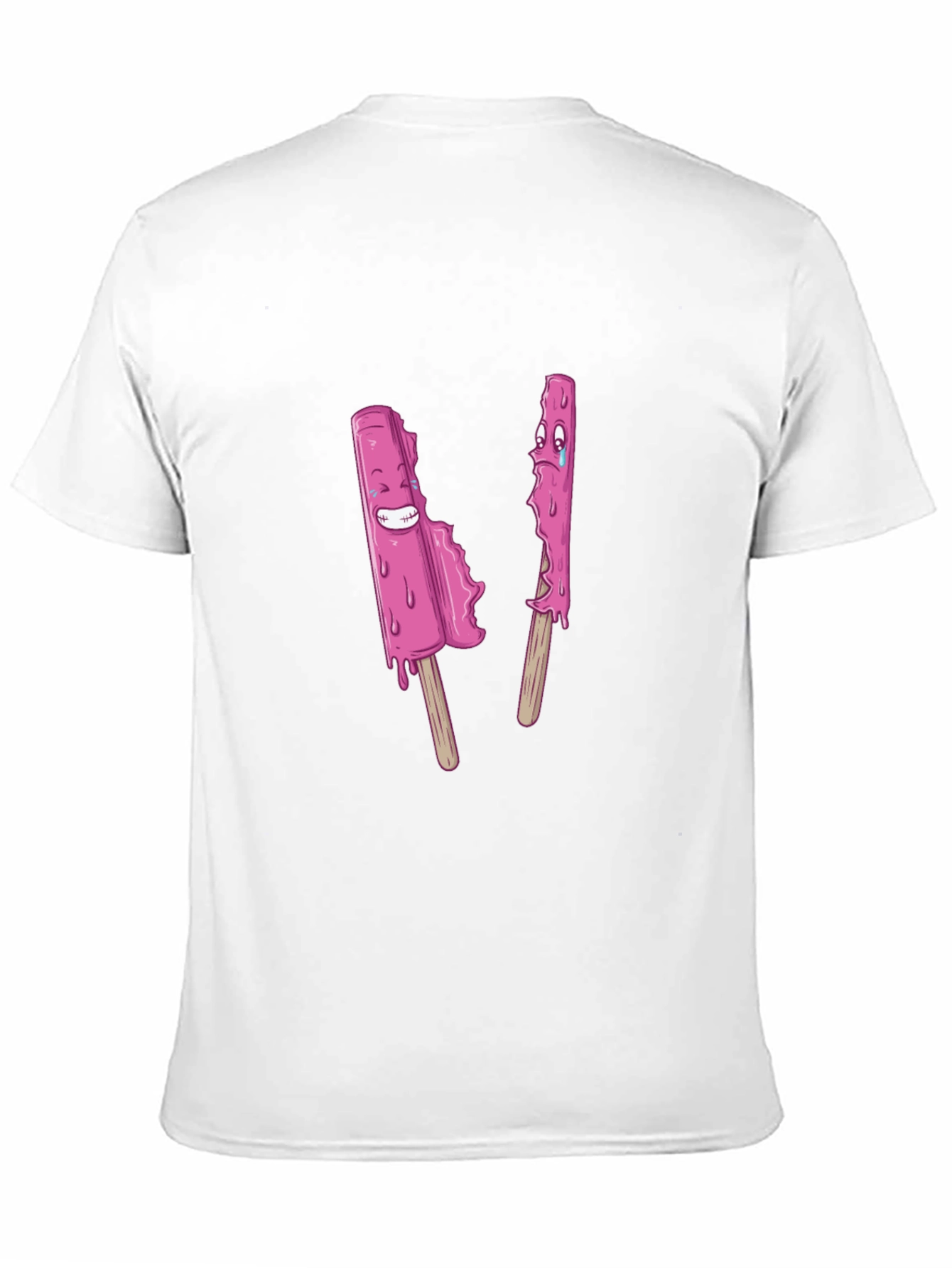 Funny Popsicle Graphic Tee - Black Unisex T-Shirt
