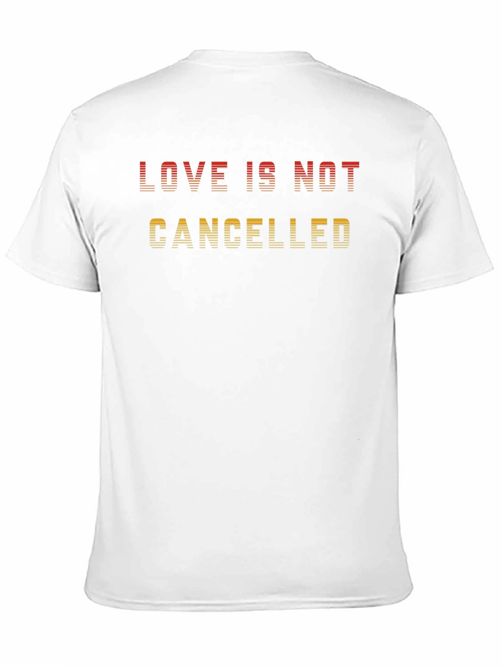 Love Is Not Cancelled Black T-Shirt