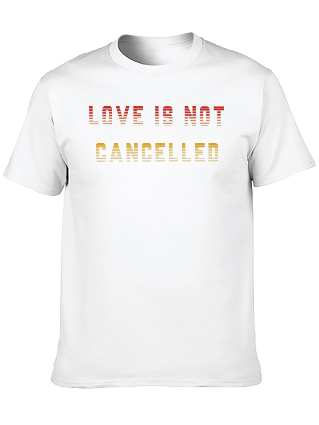 Love Is Not Cancelled Black T-Shirt