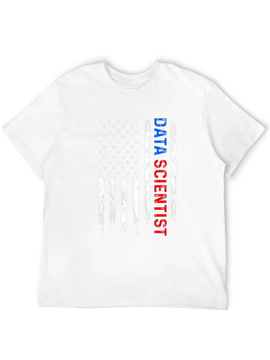 Data Scientist American Flag T-Shirt