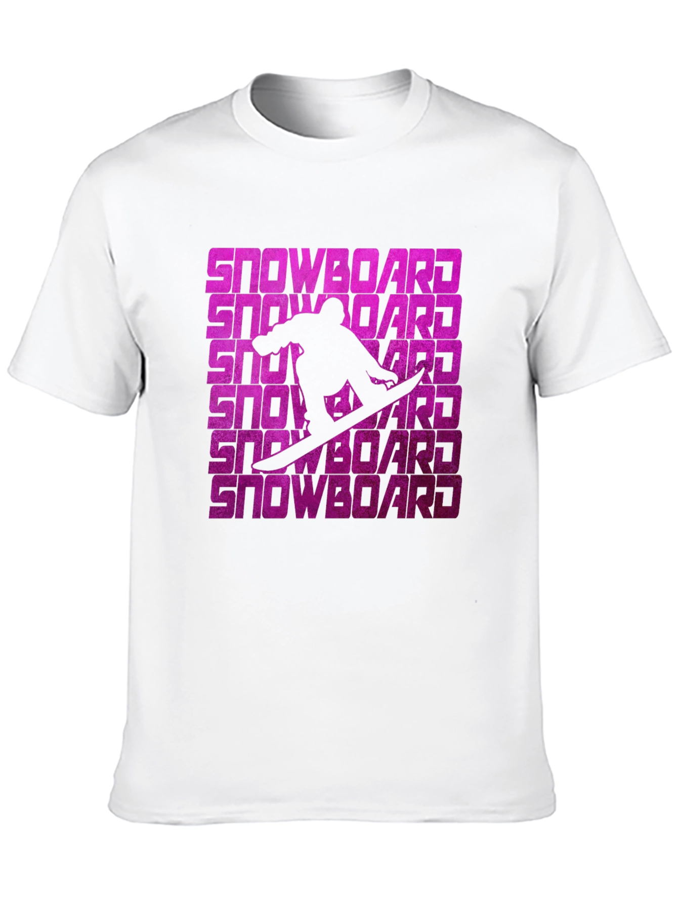 Snowboard Graphic Tee - Cool Rider Design