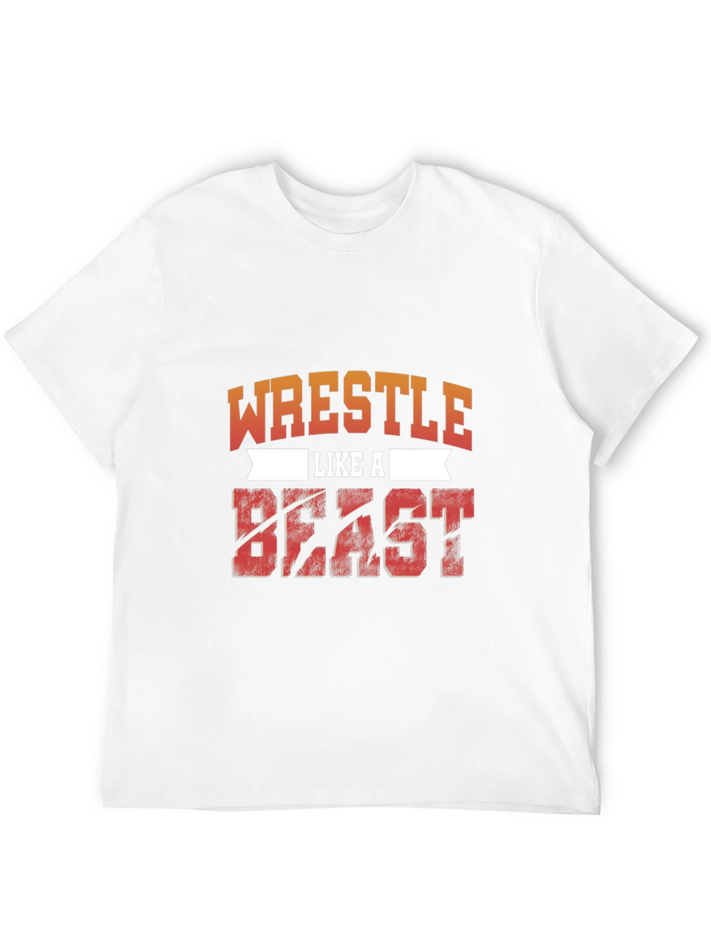 Wrestle Like A Beast T-Shirt - Black