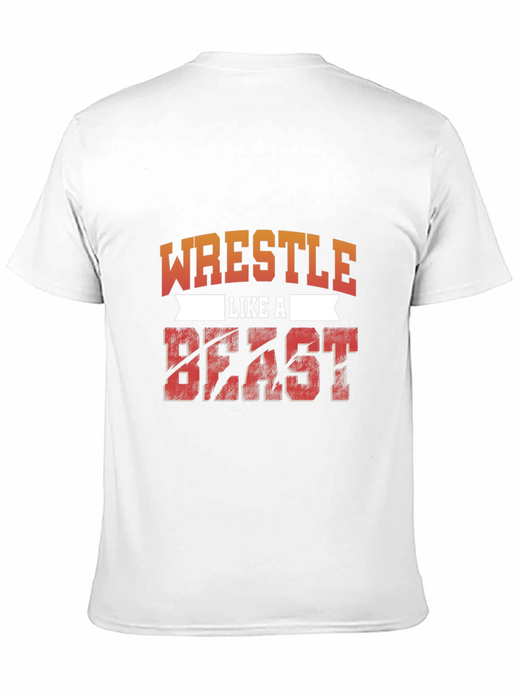 Wrestle Like A Beast T-Shirt - Black