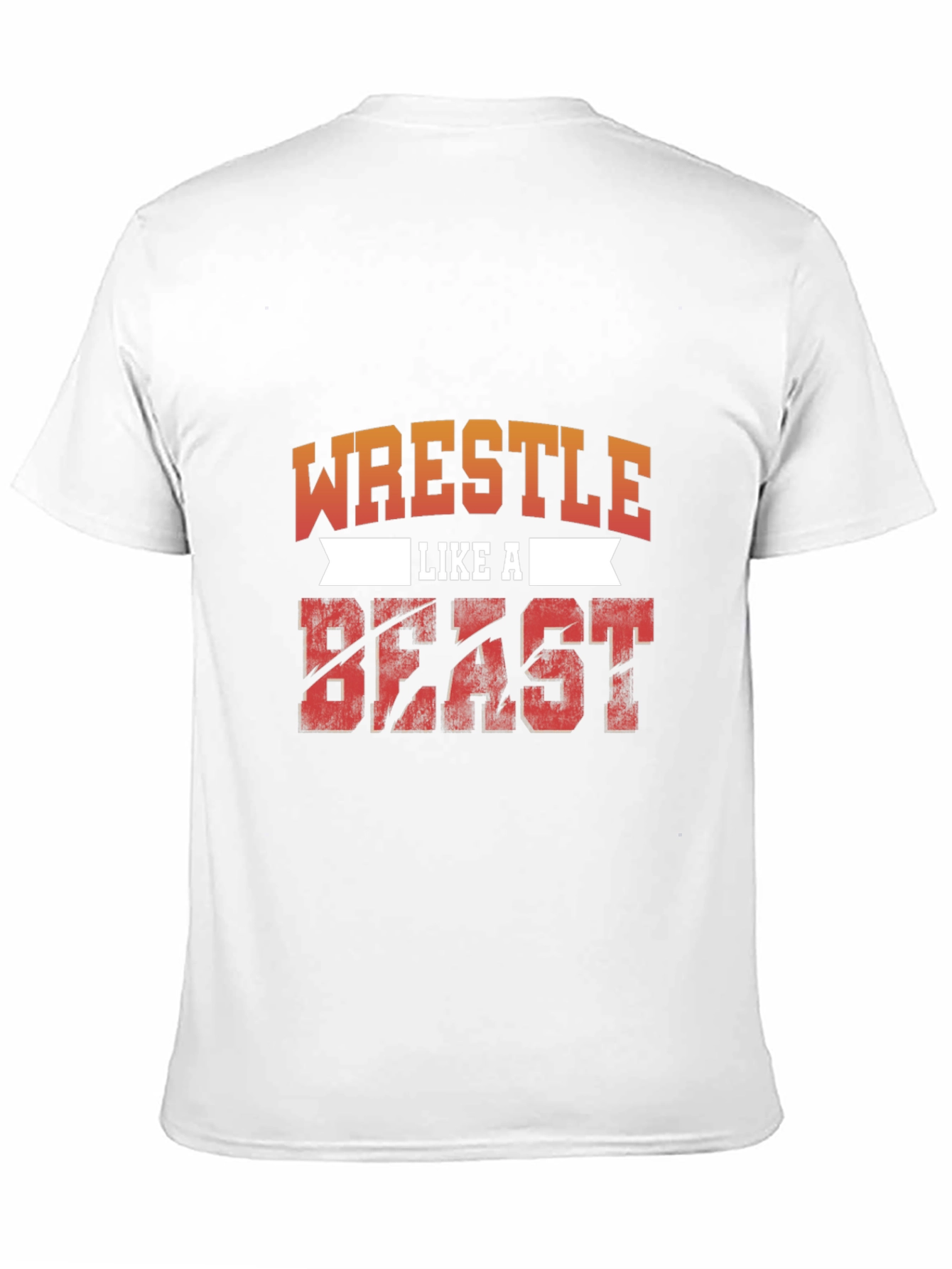 Wrestle Like A Beast T-Shirt - Black