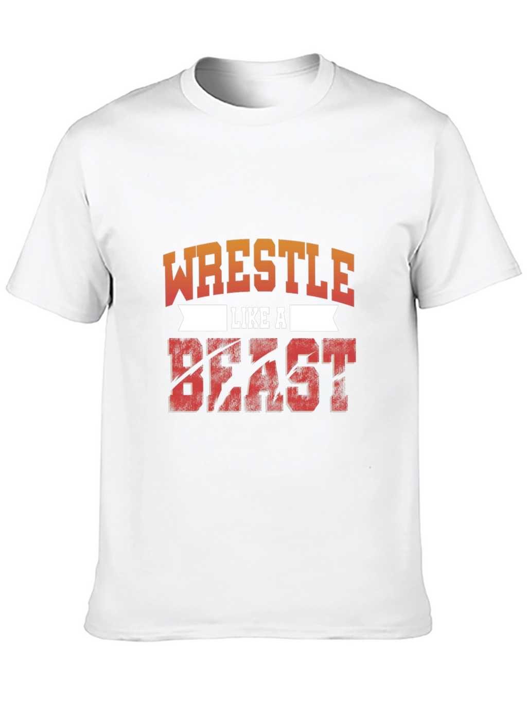 Wrestle Like A Beast T-Shirt - Black