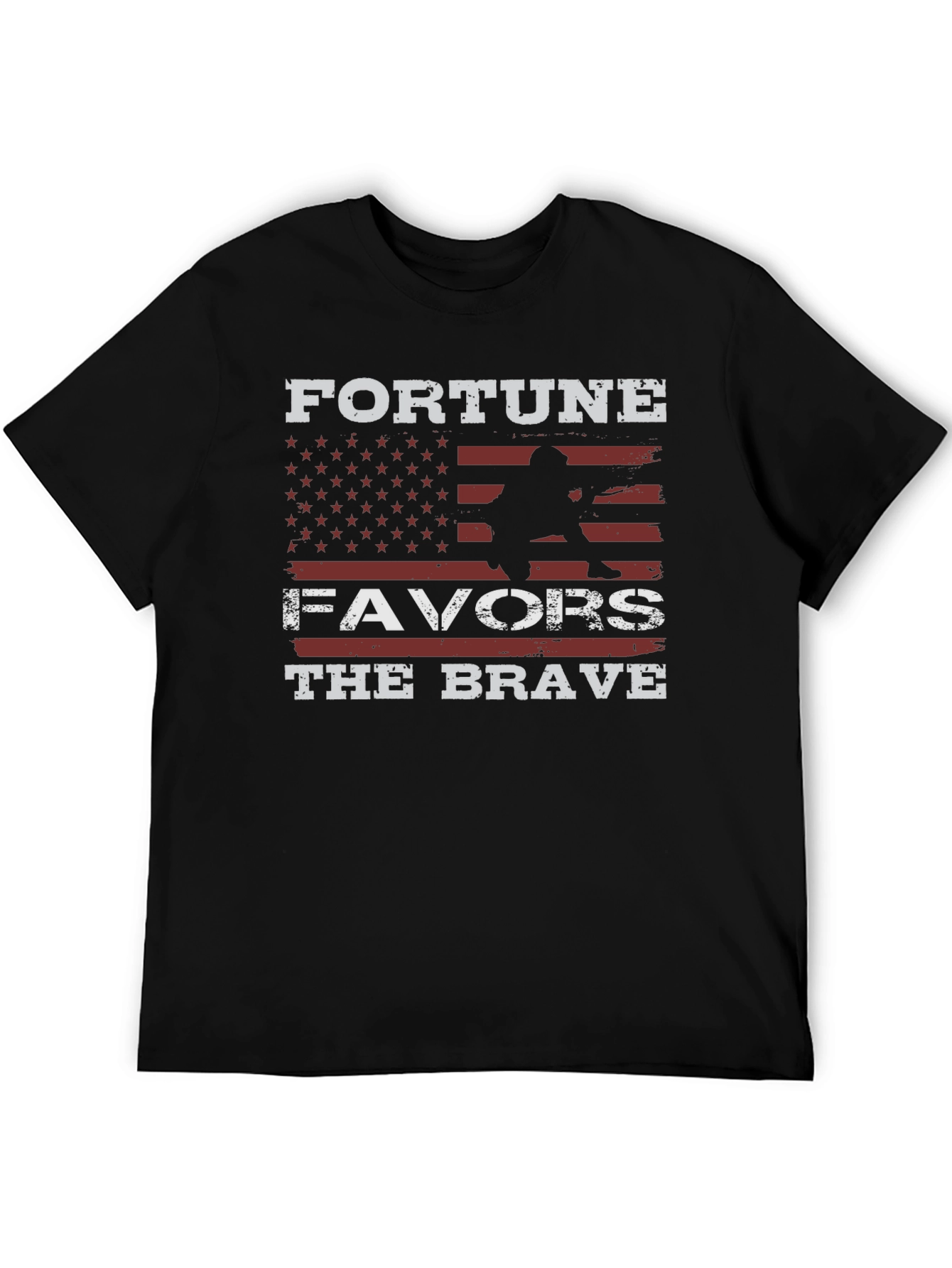 Fortune Favors The Brave Graphic Tee