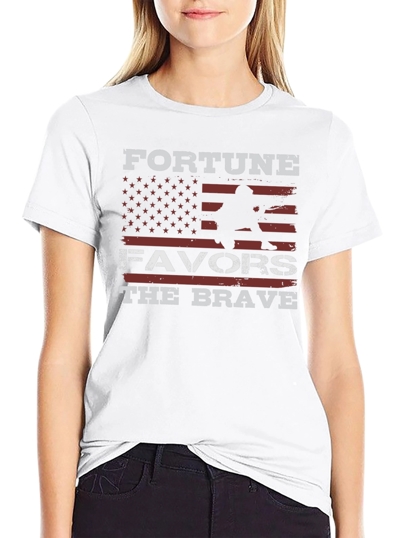 Fortune Favors The Brave Graphic Tee