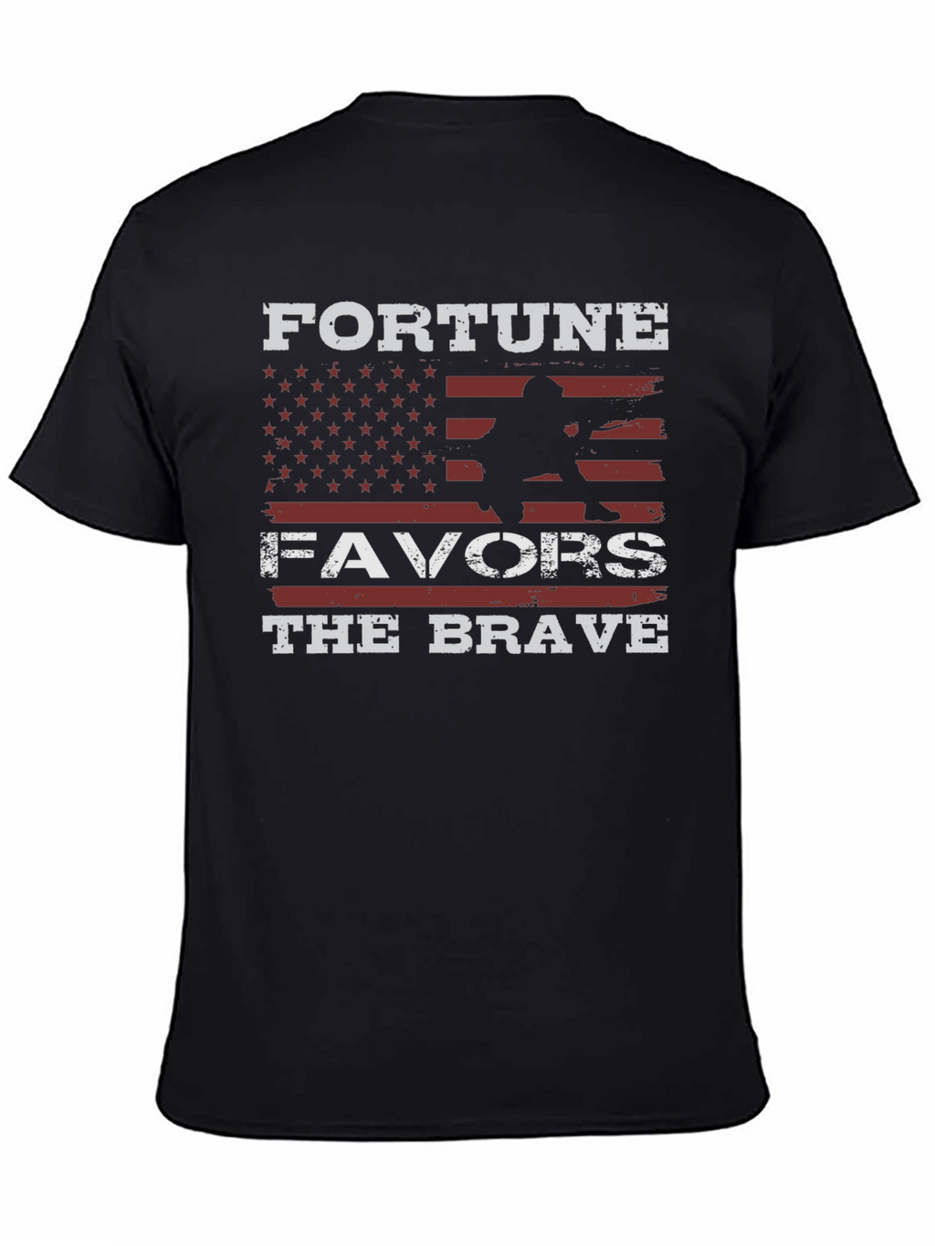Fortune Favors The Brave Graphic Tee