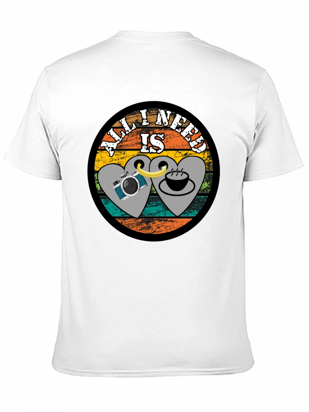 All I Need Is Coffee & Camera T-Shirt