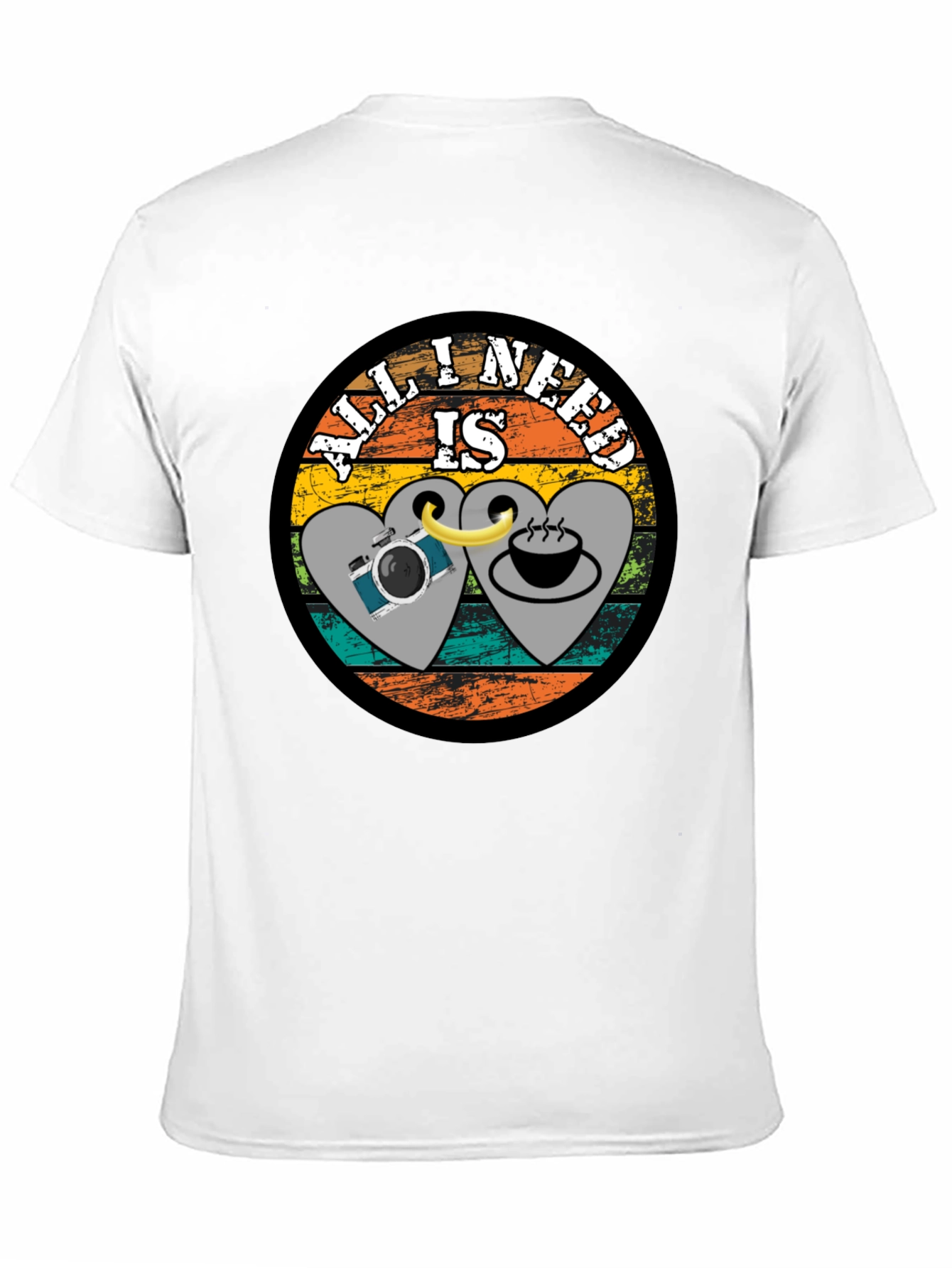 All I Need Is Coffee & Camera T-Shirt