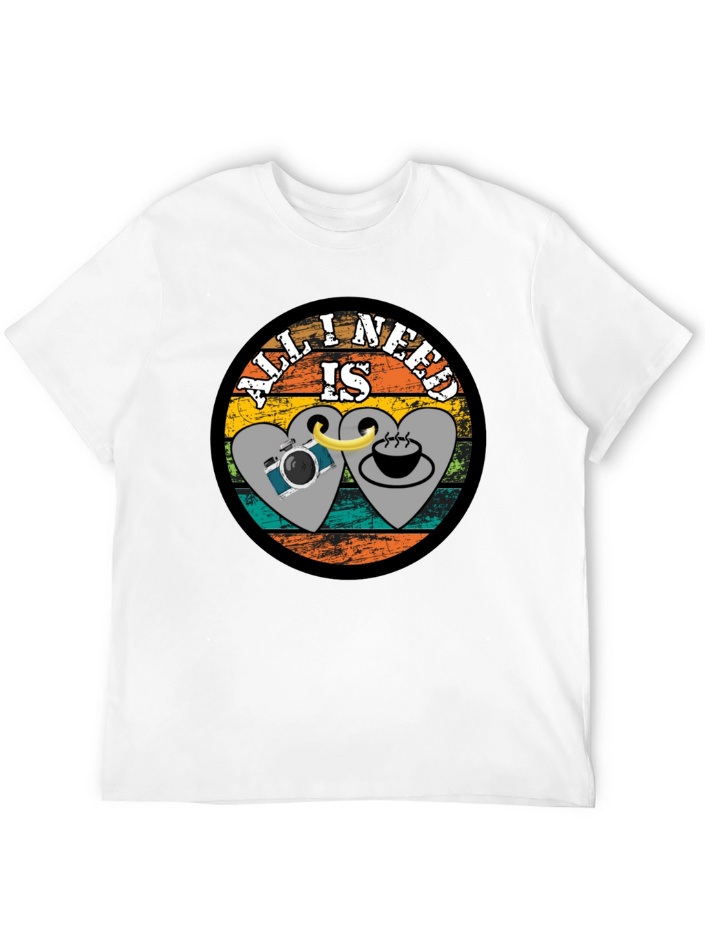 All I Need Is Coffee & Camera T-Shirt