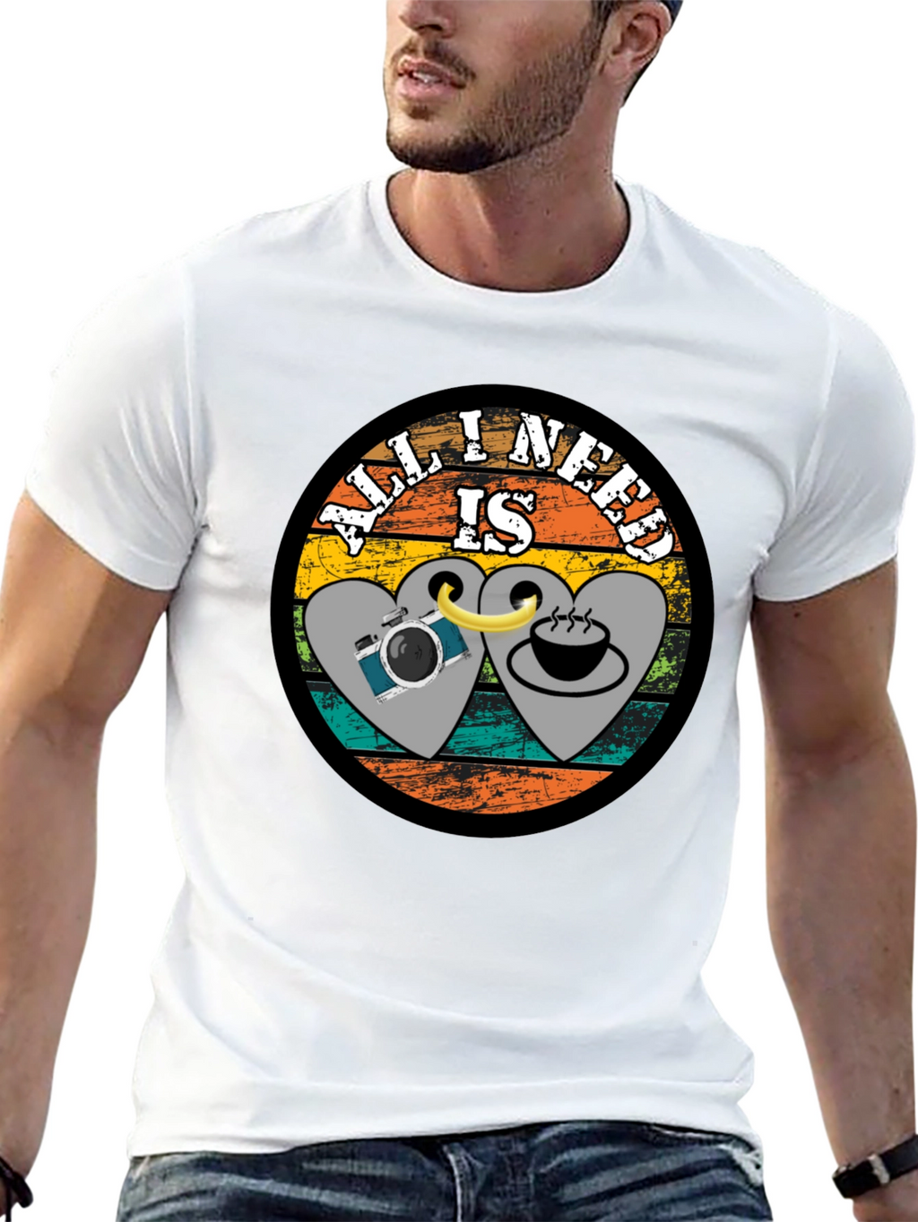 All I Need Is Coffee & Camera T-Shirt