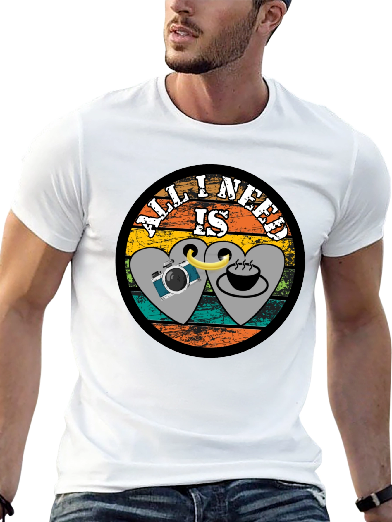 All I Need Is Coffee & Camera T-Shirt