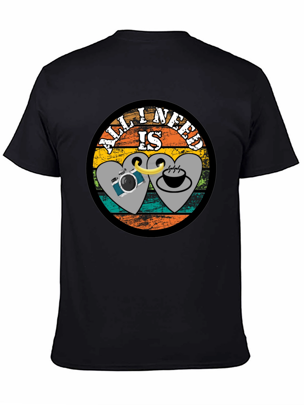 All I Need Is Coffee & Camera T-Shirt