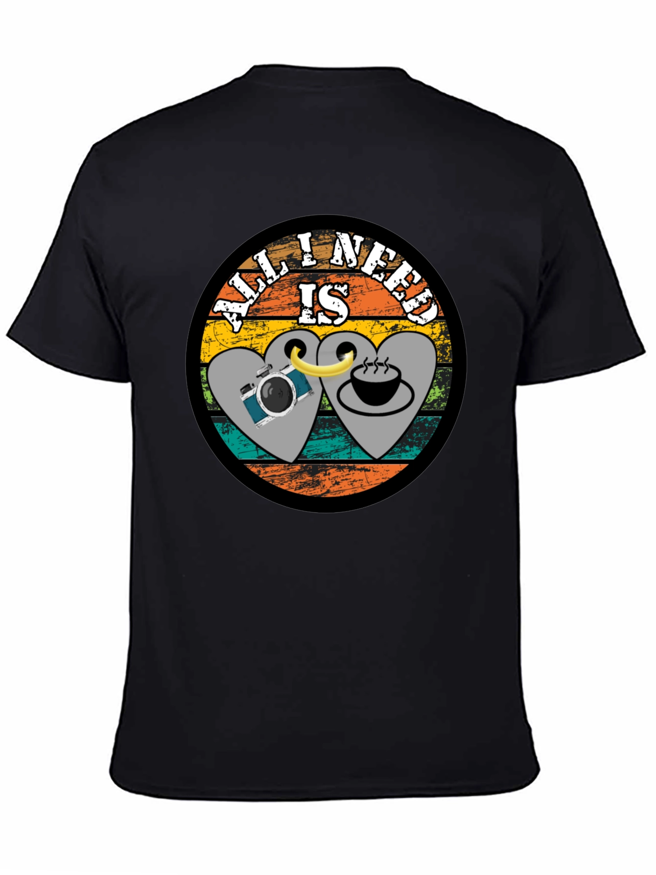 All I Need Is Coffee & Camera T-Shirt