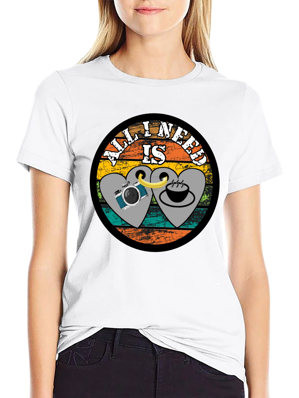 All I Need Is Coffee & Camera T-Shirt