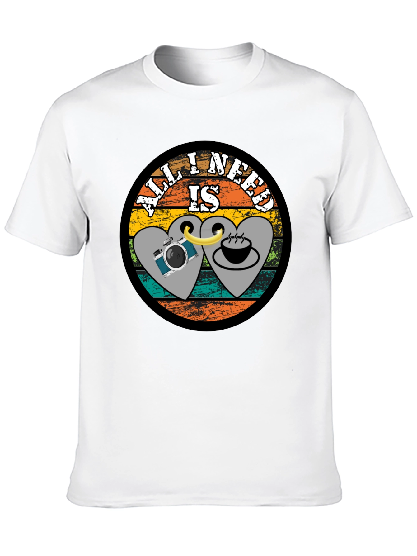 All I Need Is Coffee & Camera T-Shirt