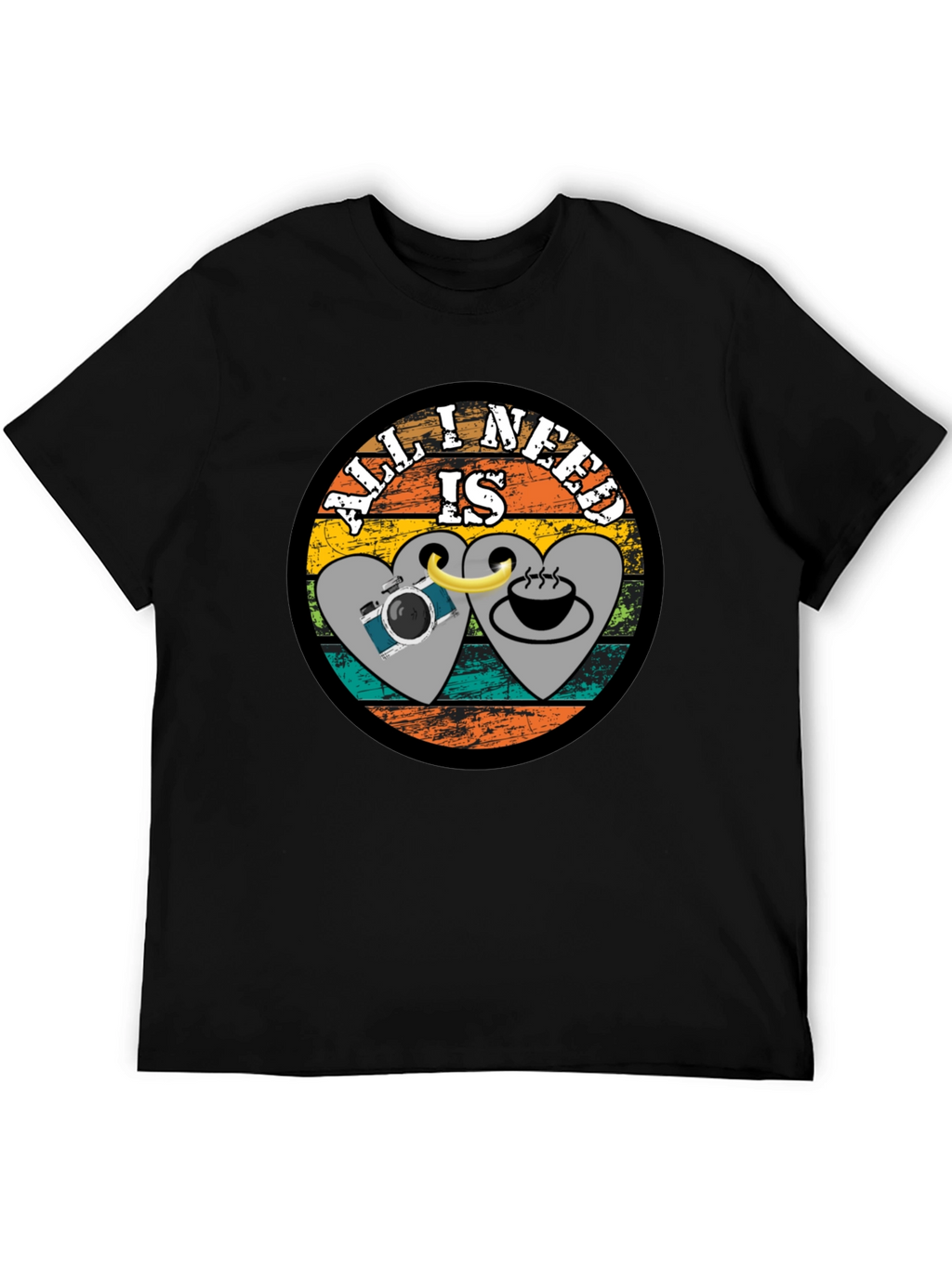 All I Need Is Coffee & Camera T-Shirt