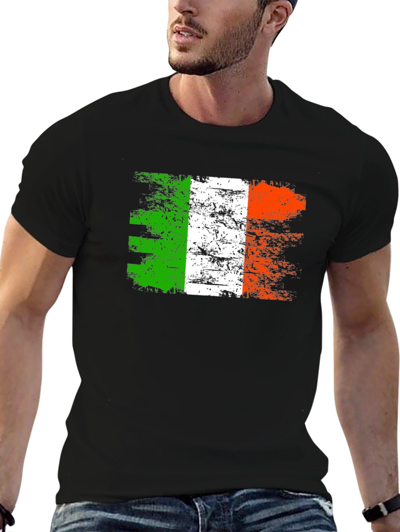 Irish Flag Graphic Tee - St. Patricks Day