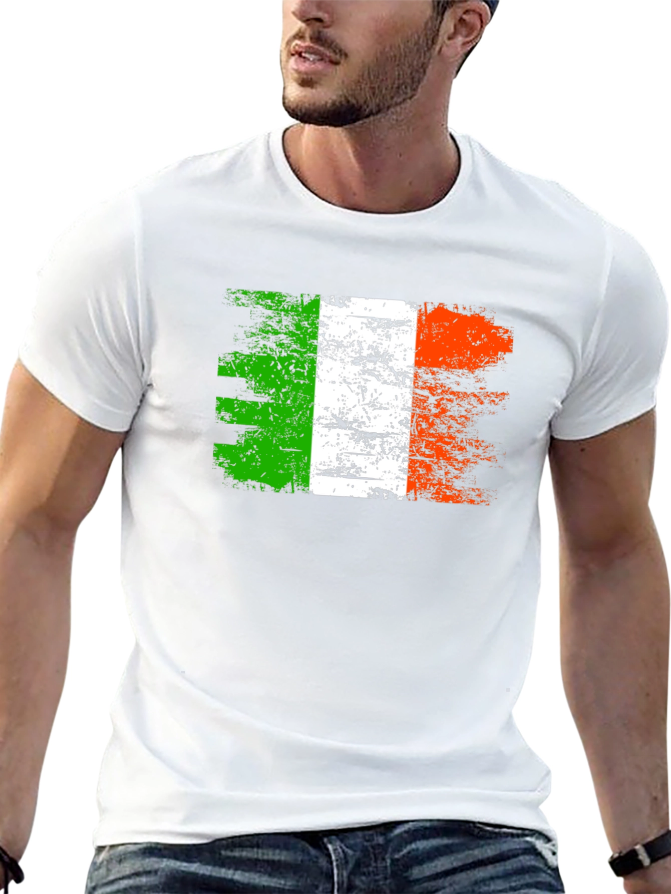 Irish Flag Graphic Tee - St. Patricks Day