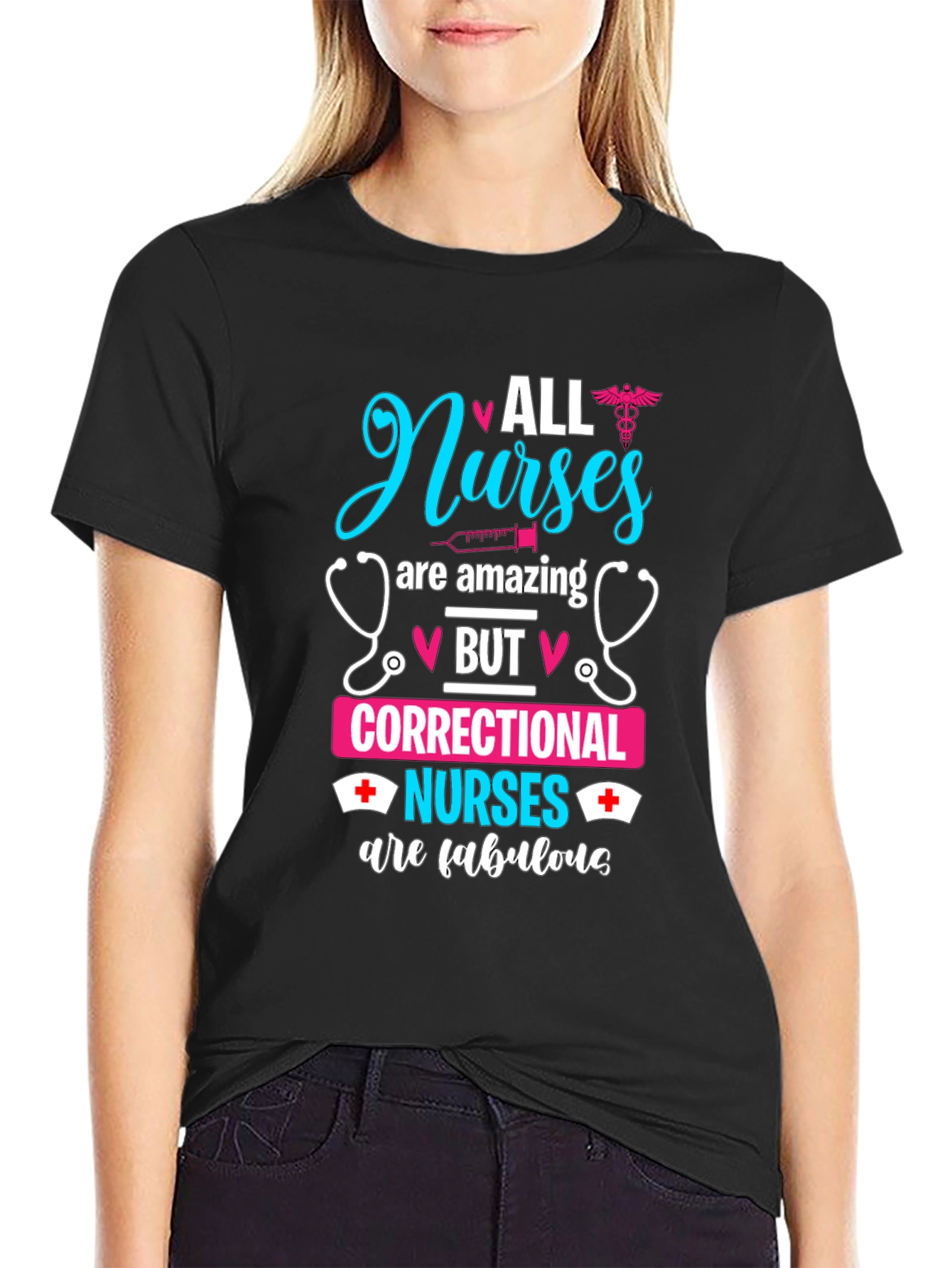 Correctional Nurse T-Shirt: All Nurses Are Amazing