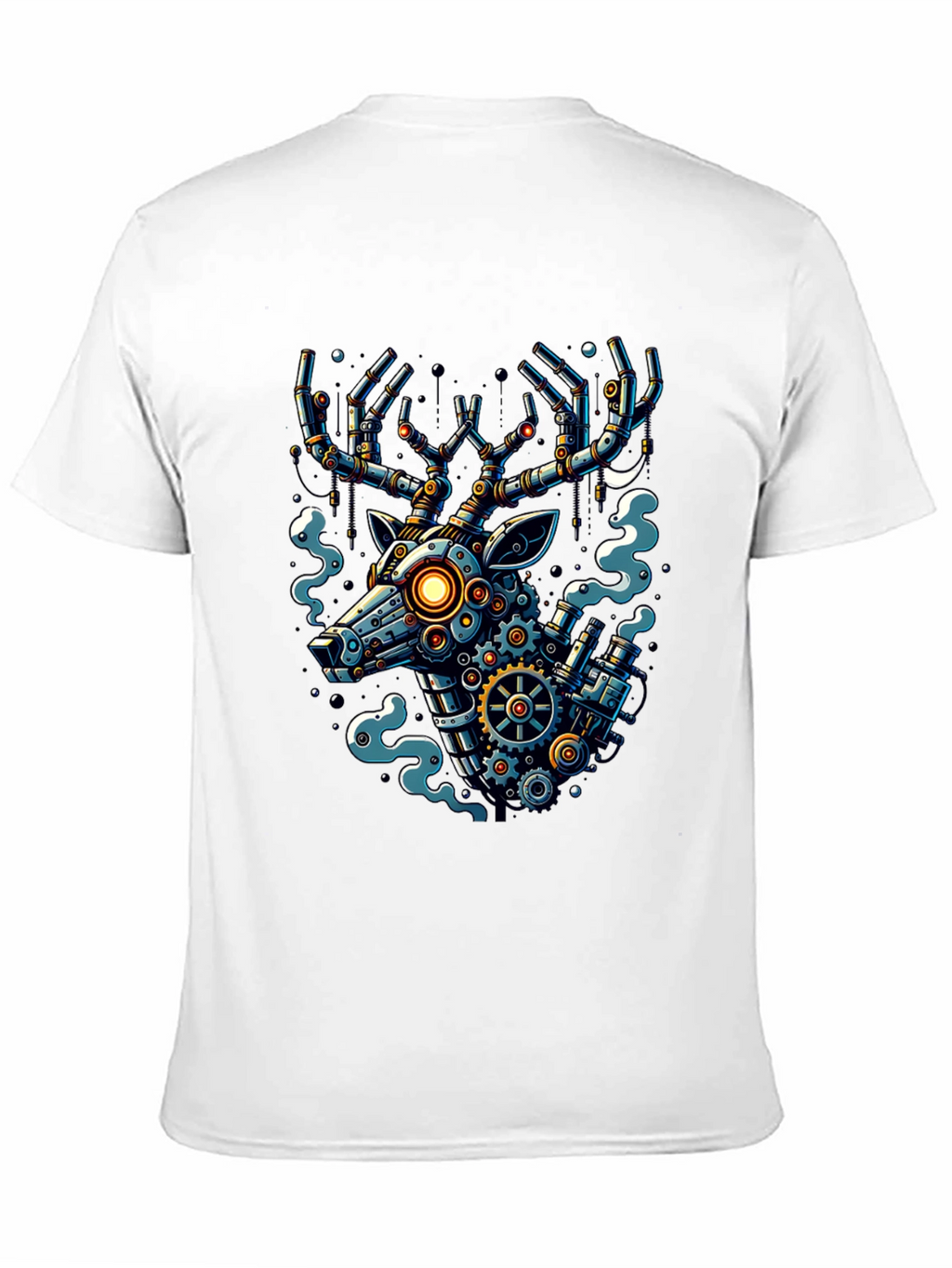 Steampunk Mechanical Deer T-Shirt