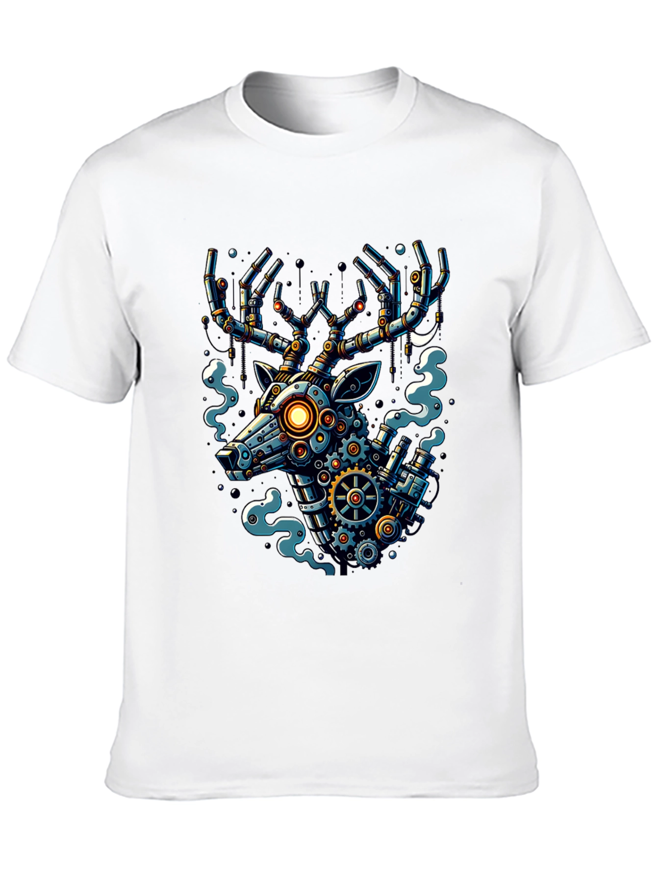 Steampunk Mechanical Deer T-Shirt