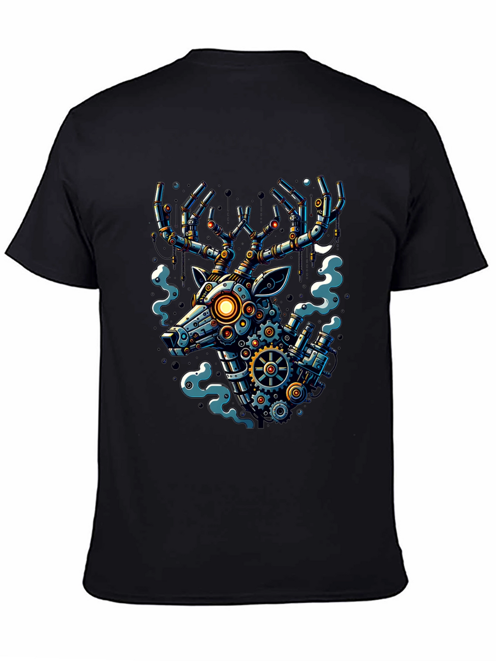 Steampunk Mechanical Deer T-Shirt