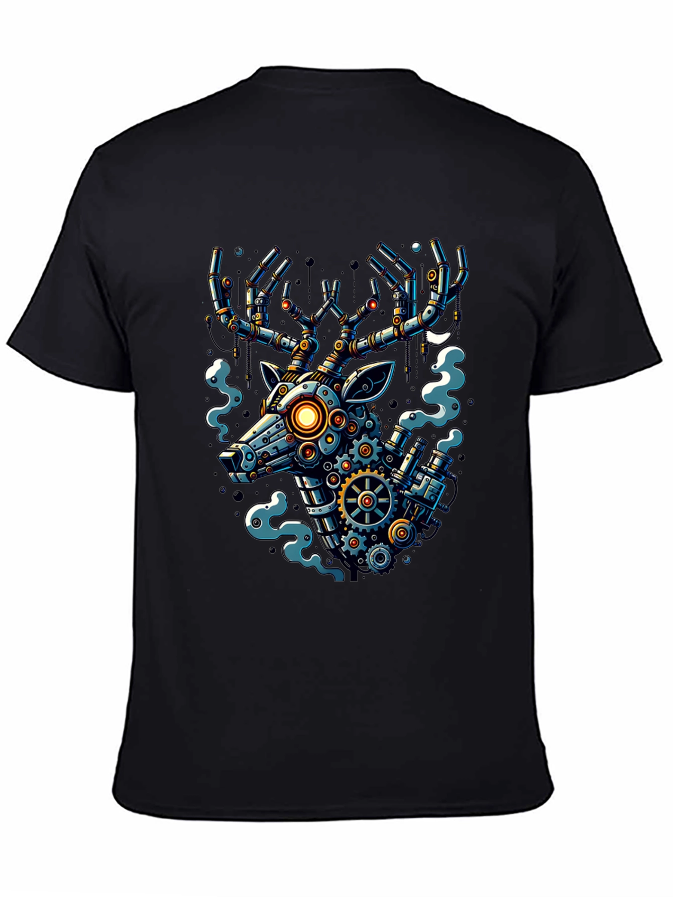 Steampunk Mechanical Deer T-Shirt
