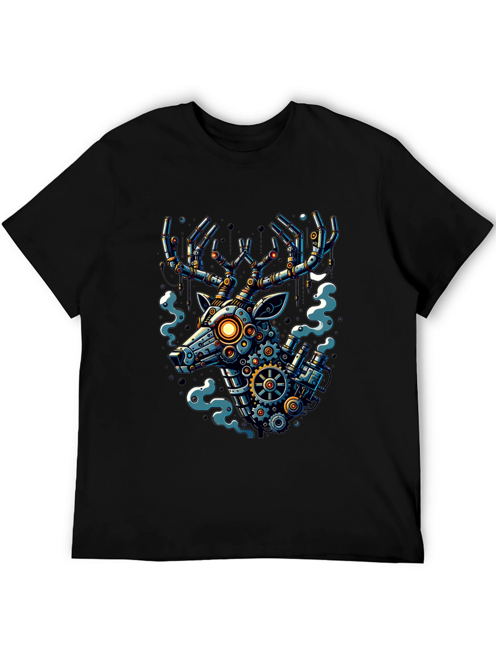 Steampunk Mechanical Deer T-Shirt