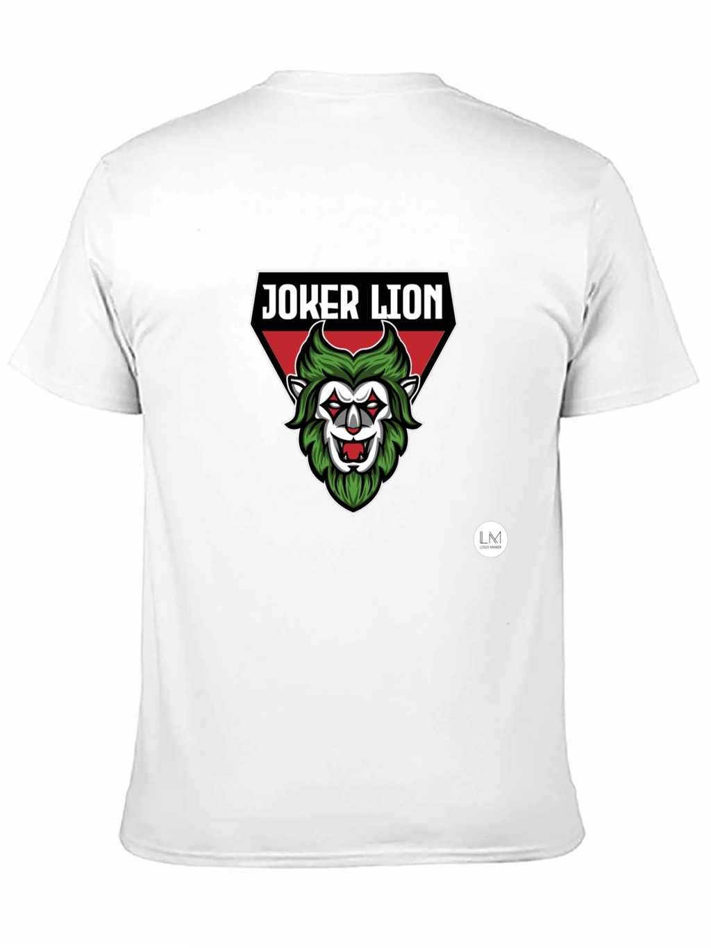 Joker Lion Graphic Tee - Cool Unique Design
