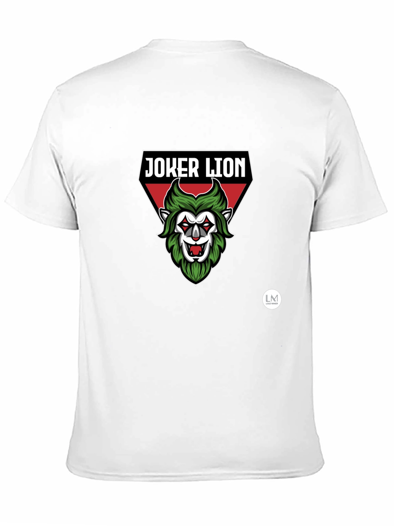 Joker Lion Graphic Tee - Cool Unique Design