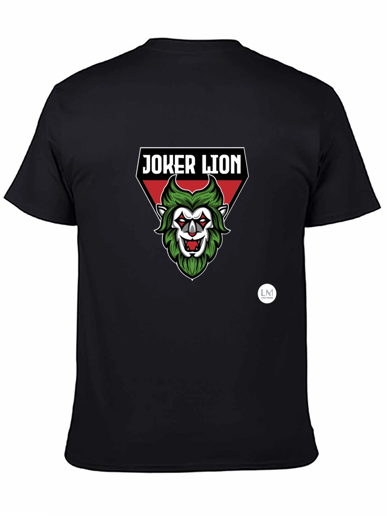 Joker Lion Graphic Tee - Cool Unique Design