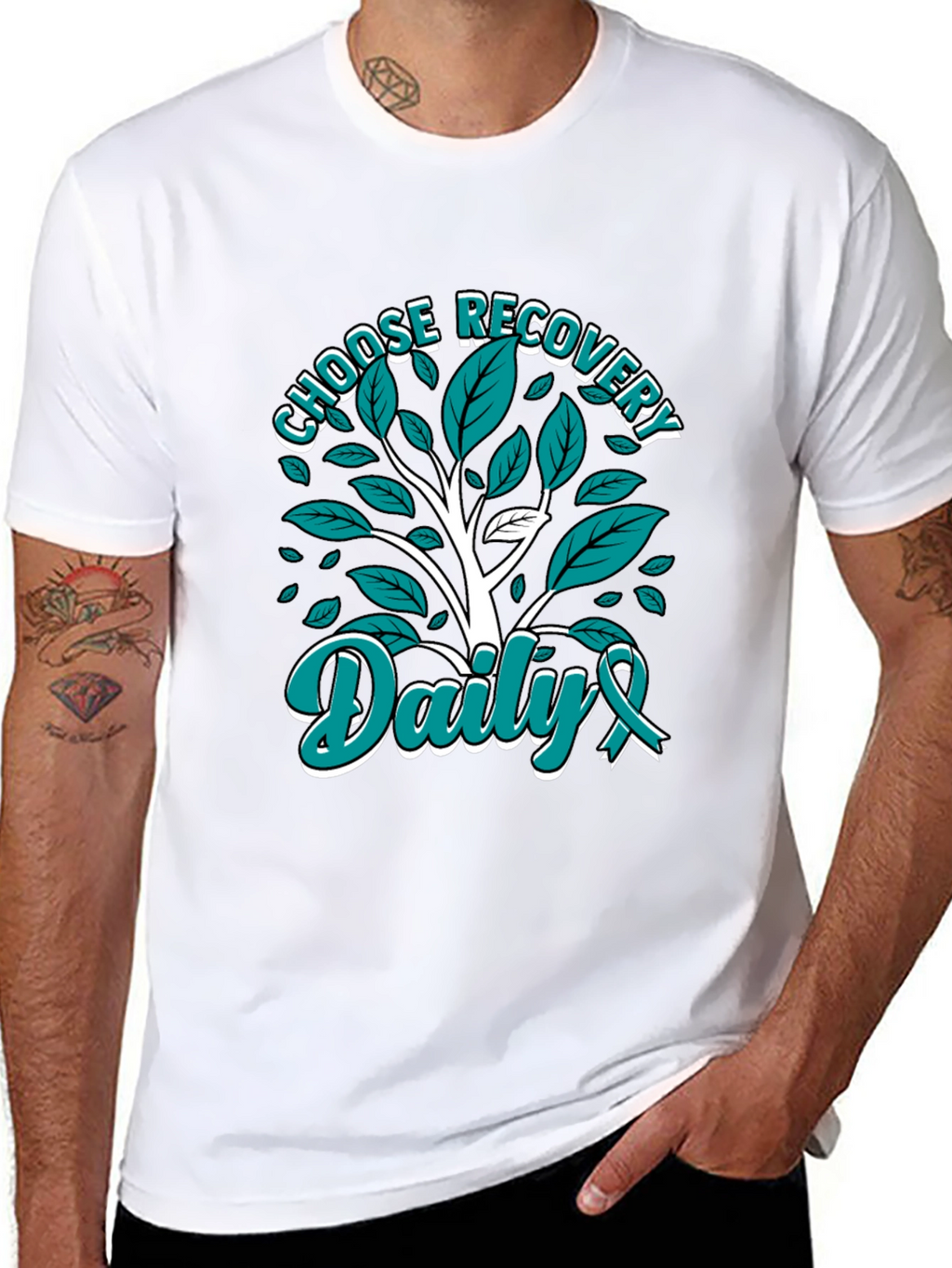 Choose Recovery Daily Graphic Tee